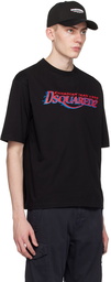 Dsquared2 Black Loose-Fit T-Shirt