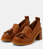 See By Chloé Skyie leather loafer pumps