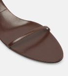 Christen Double Strap 35 leather sandals