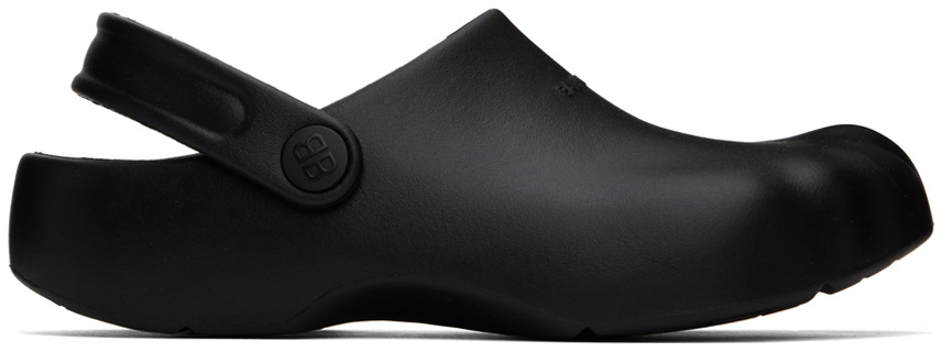 Balenciaga Black Sunday Molded Mule Loafers
