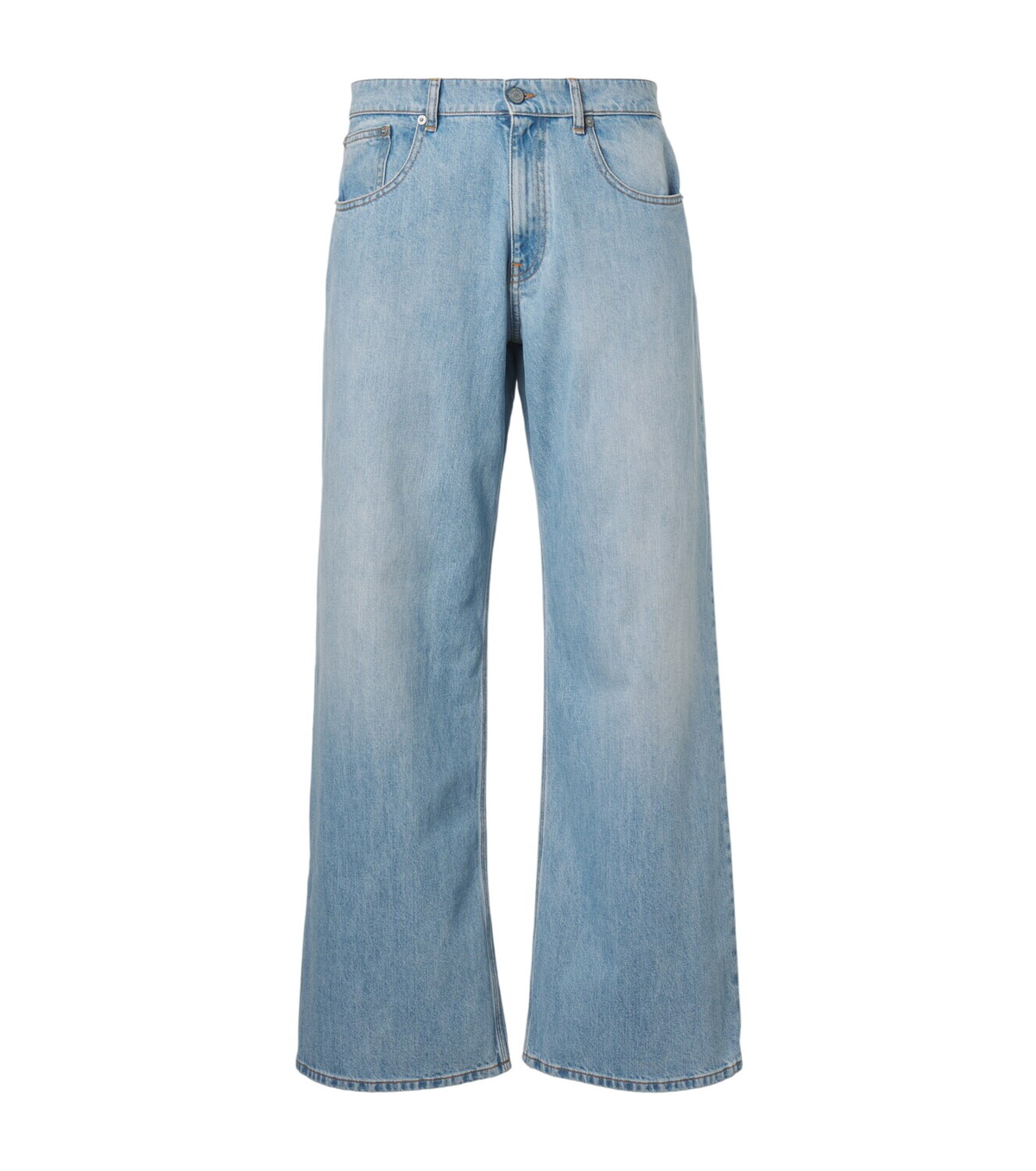 ERL - Flared Distressed Jeans - Blue ERL
