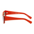 Alain Mikli Paris Orange and Blue Jeremy Scott Edition A05029 Sunglasses