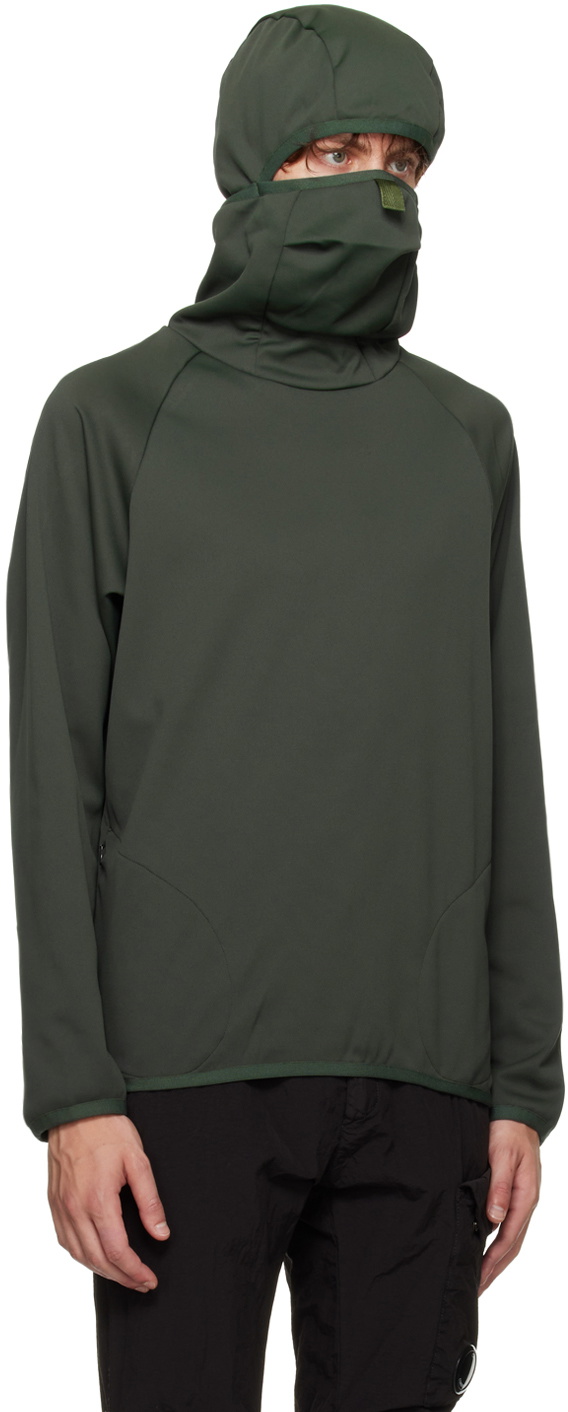 CCP Khaki Full Face Hoodie