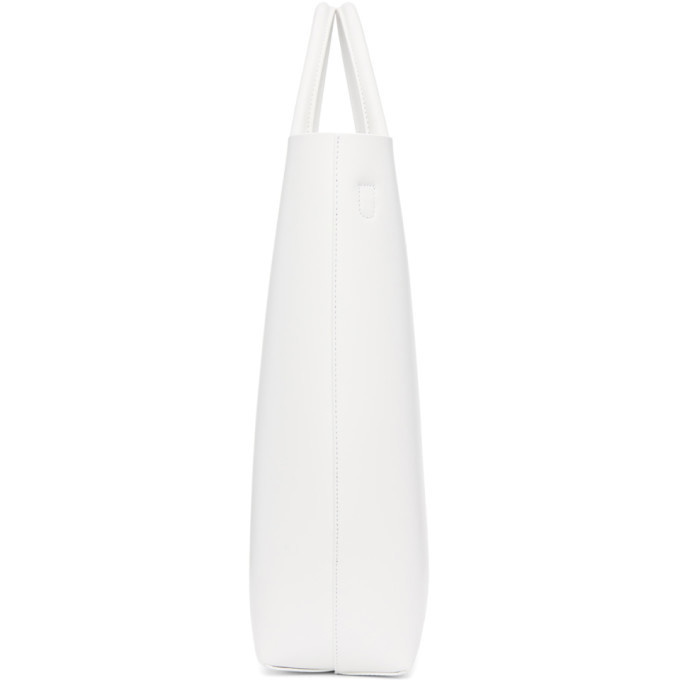 Mansur Gavriel White North South Tote Mansur Gavriel