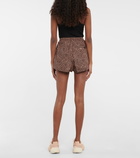 The Upside - Rococo Efrem high-rise shorts