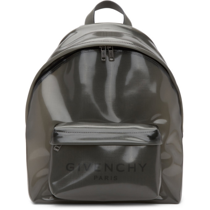 Photo: Givenchy Transparent Grey PVC Backpack