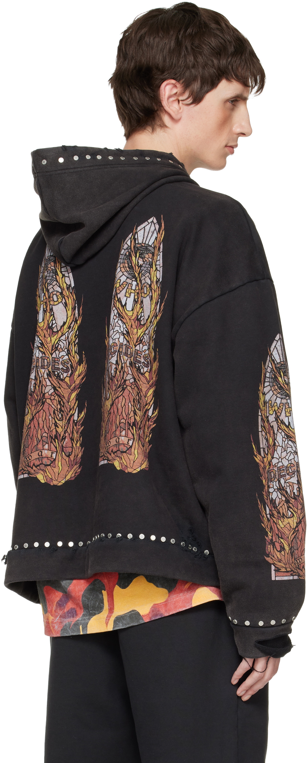 Who Decides War Black Hardware Hoodie