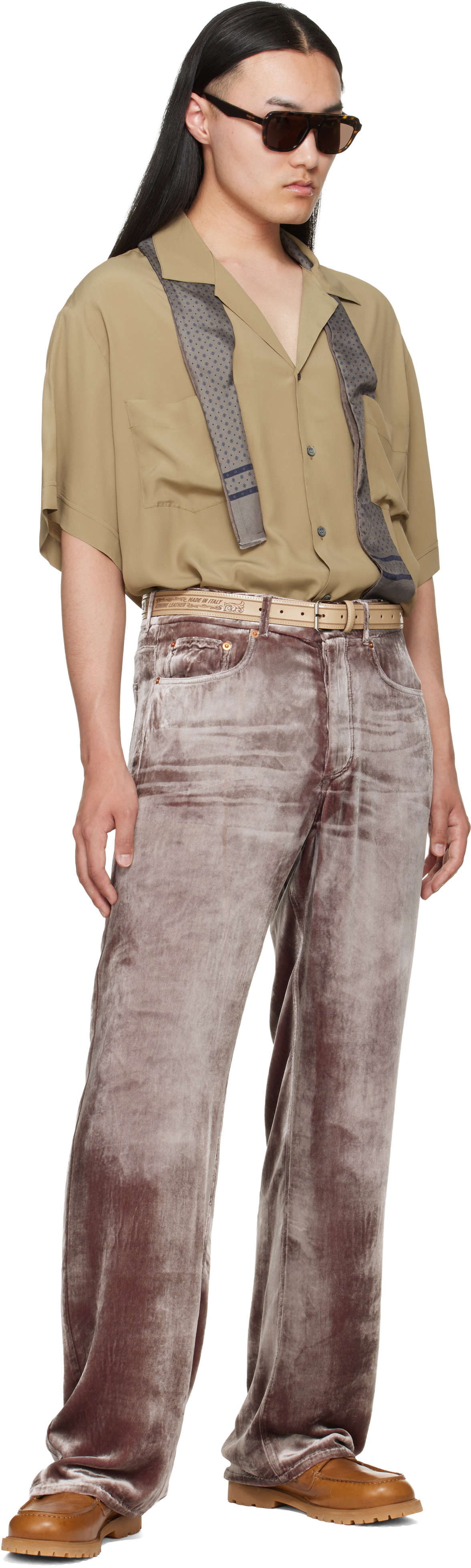 Magliano Beige Pasolini Short Sleeve Shirt