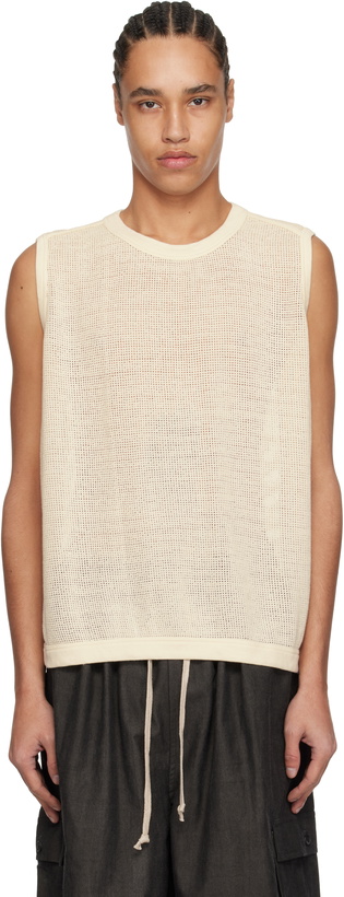 Photo: Jan-Jan Van Essche Off-White O-Project Mesh Jersey Tank Top