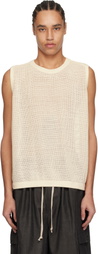Jan-Jan Van Essche Off-White O-Project Mesh Jersey Tank Top