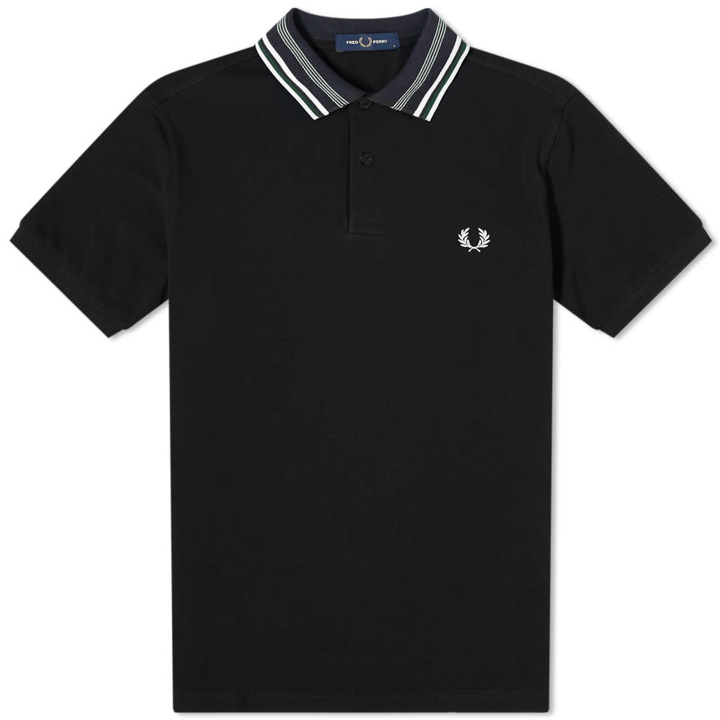 Photo: Fred Perry Stripe Collar Polo