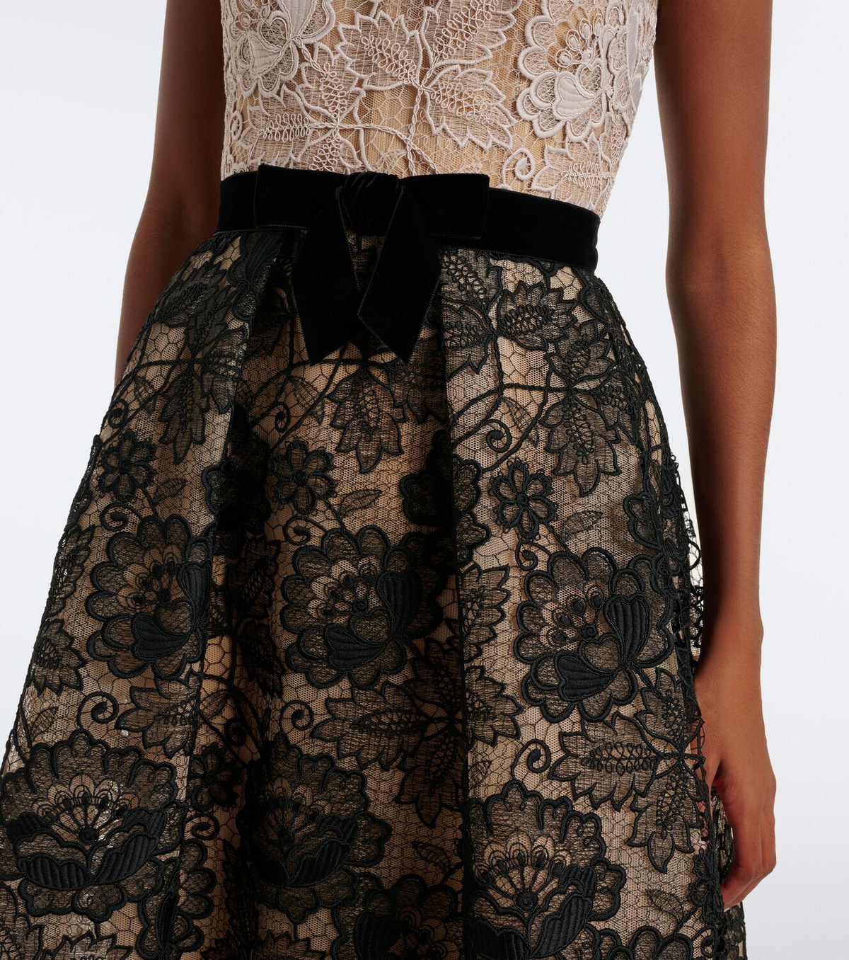 Elie Saab Guipure lace cocktail dress