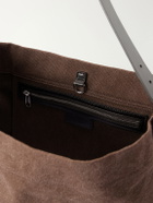 LEMAIRE - Leather-Trimmed Canvas Tote Bag