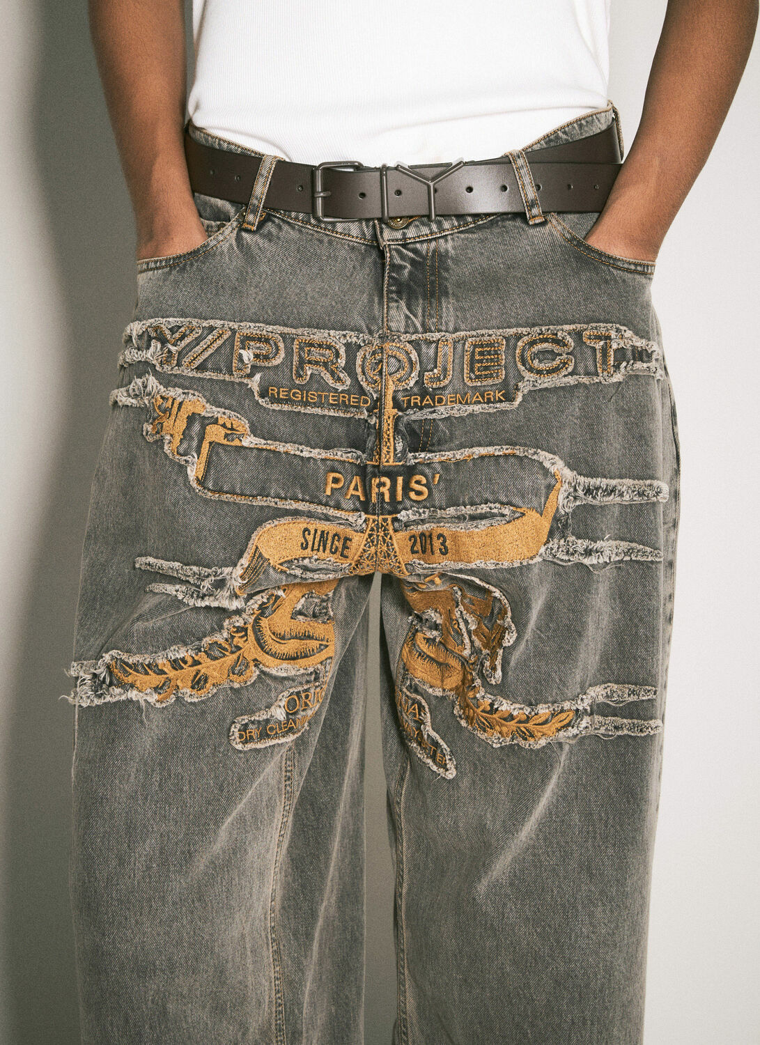 Y/Project Y Leather Belt Y/Project