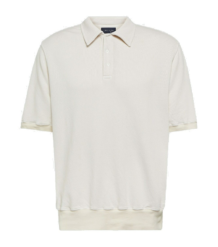 Photo: Les Tien French cotton terry polo shirt