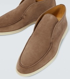 Loro Piana - Open Walk suede ankle boots