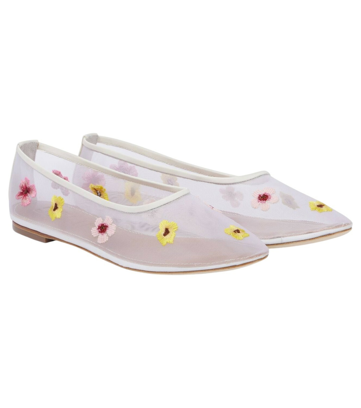 Staud Off-White Sloane Heels Staud