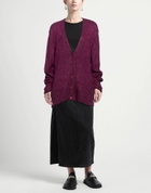 Manila Grace Womens Cardigan Garnet