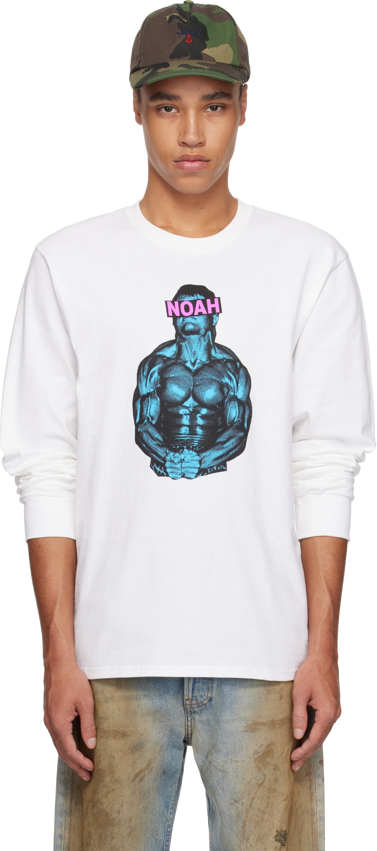 Noah White 'The Pain Cave' T-shirt Noah NYC