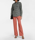 Victoria Beckham - Bouclé utility shirt