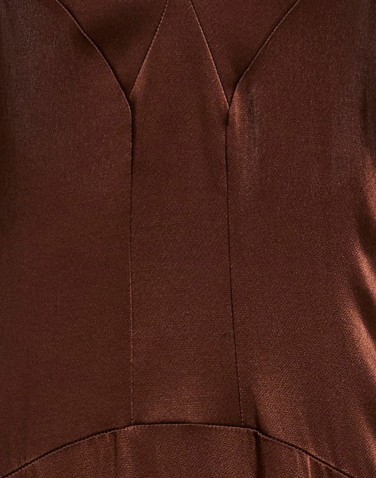 Manila Grace Womens Maxi dress Chocolate in Brown
