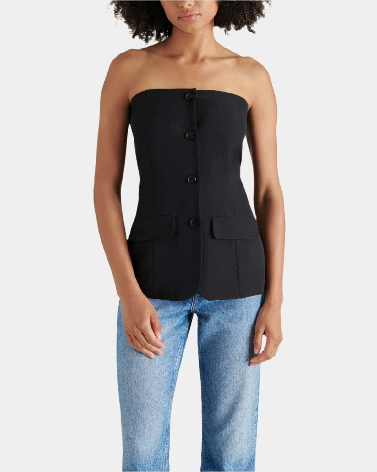 Steve Madden Emerald Top in Black