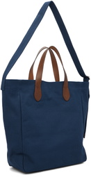 Polo Ralph Lauren Navy Polo Bear Canvas Shopper Tote