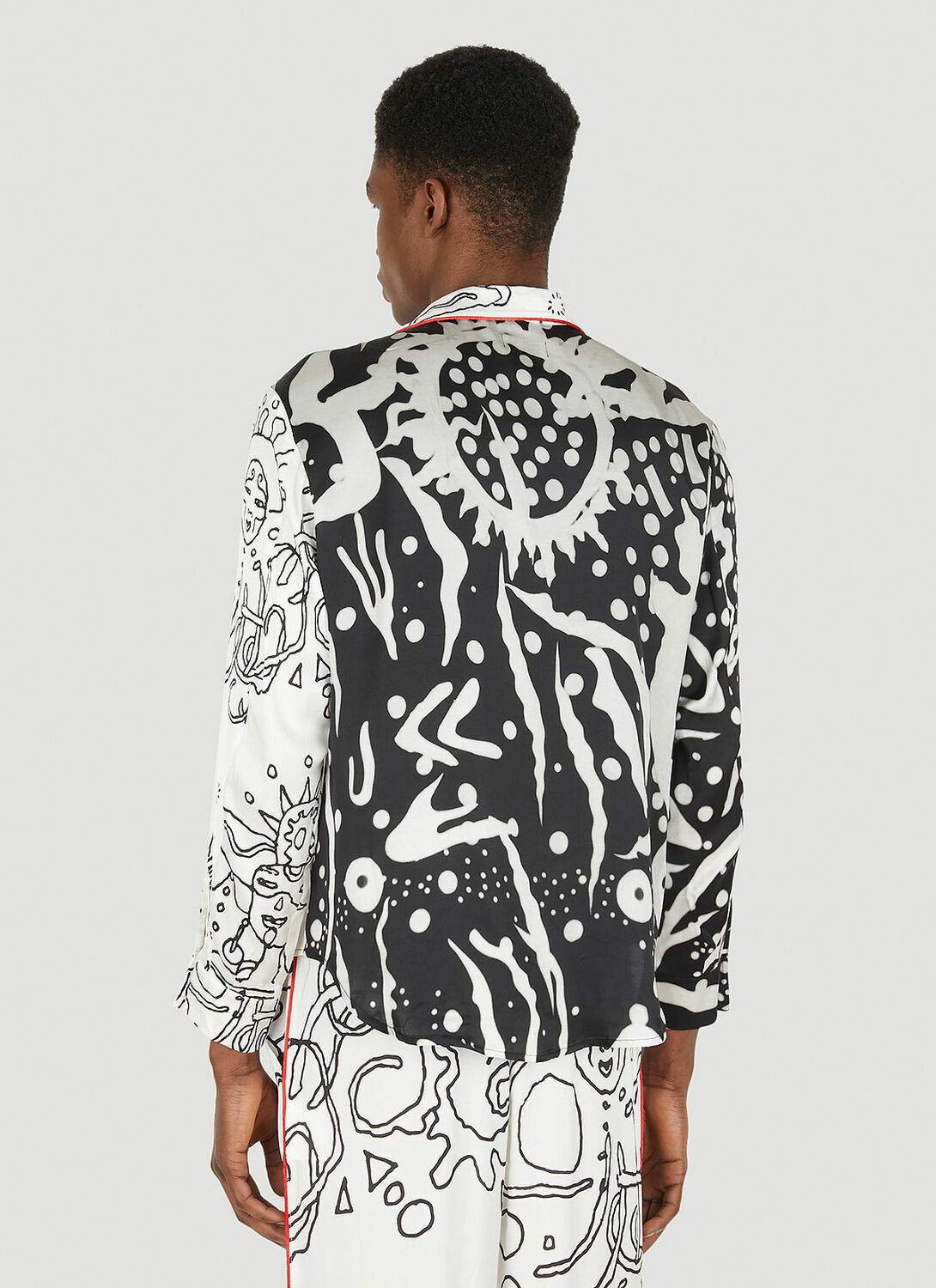 Honey Fucking Dijon Fluid Asymmetric Shirt