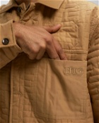 Honor The Gift H Quilted Jacket Brown - Mens - Overshirts