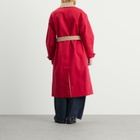 Damson Madder Women's Anja Reversible Honey Trench Coat in Tan