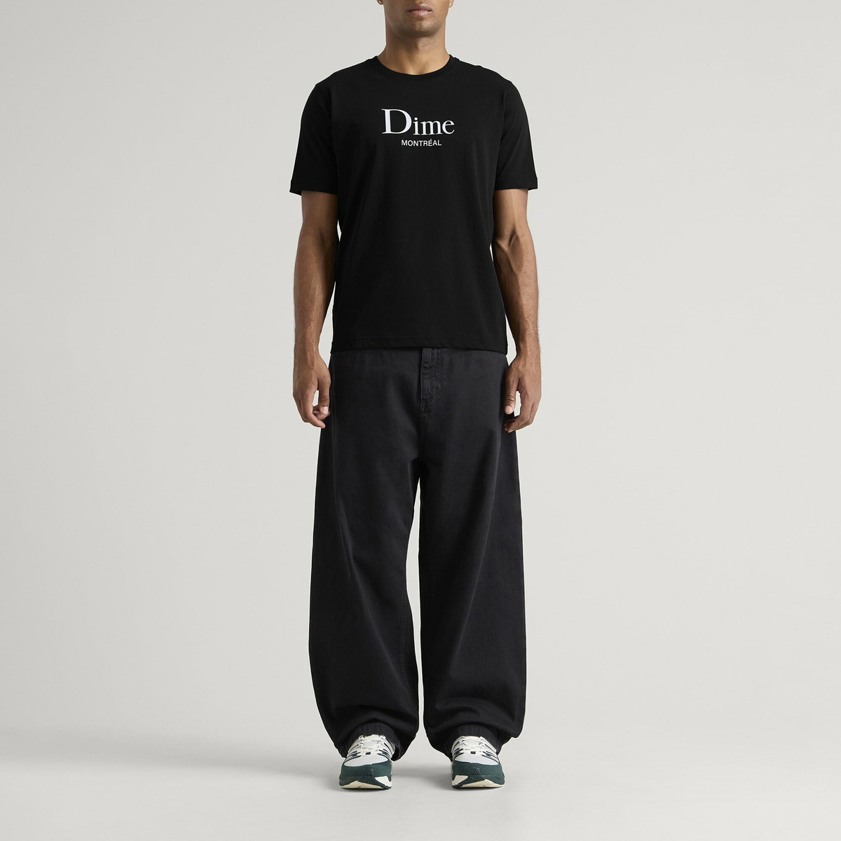 Dime Men's Classic Mtl T-Shirt in Black