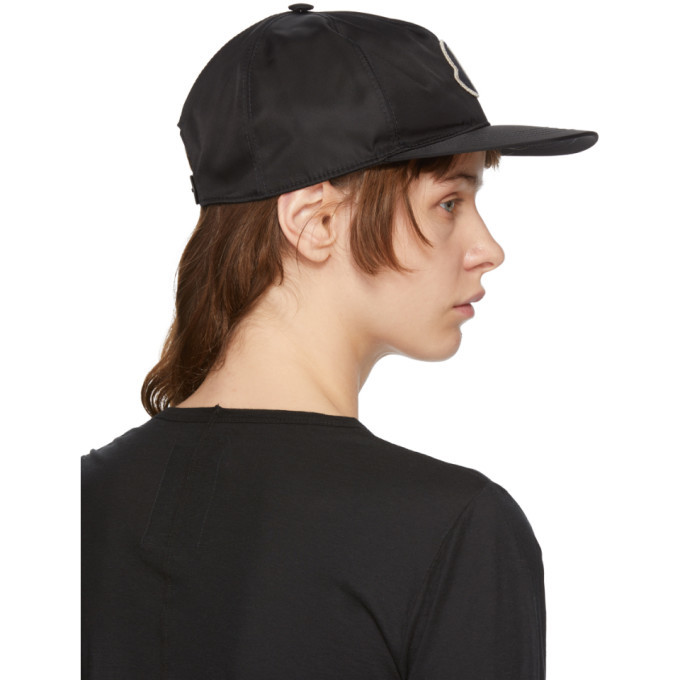 Rick Owens Black Moncler Edition Nylon Cap Rick Owens