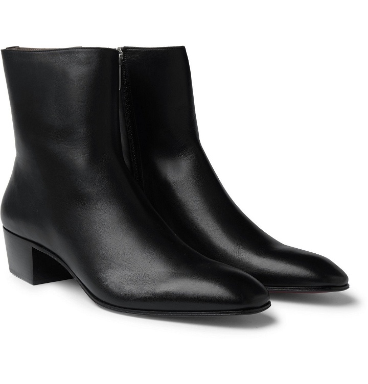 Photo: Christian Louboutin - Jolly Leather Boots - Black