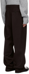 The Frankie Shop Purple Beo Wool Trousers