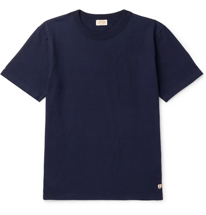 Photo: Armor Lux - Callac Slim-Fit Cotton-Jersey T-Shirt - Navy
