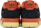 adidas Originals Black & Orange Rivalry 86 Low Sneakers