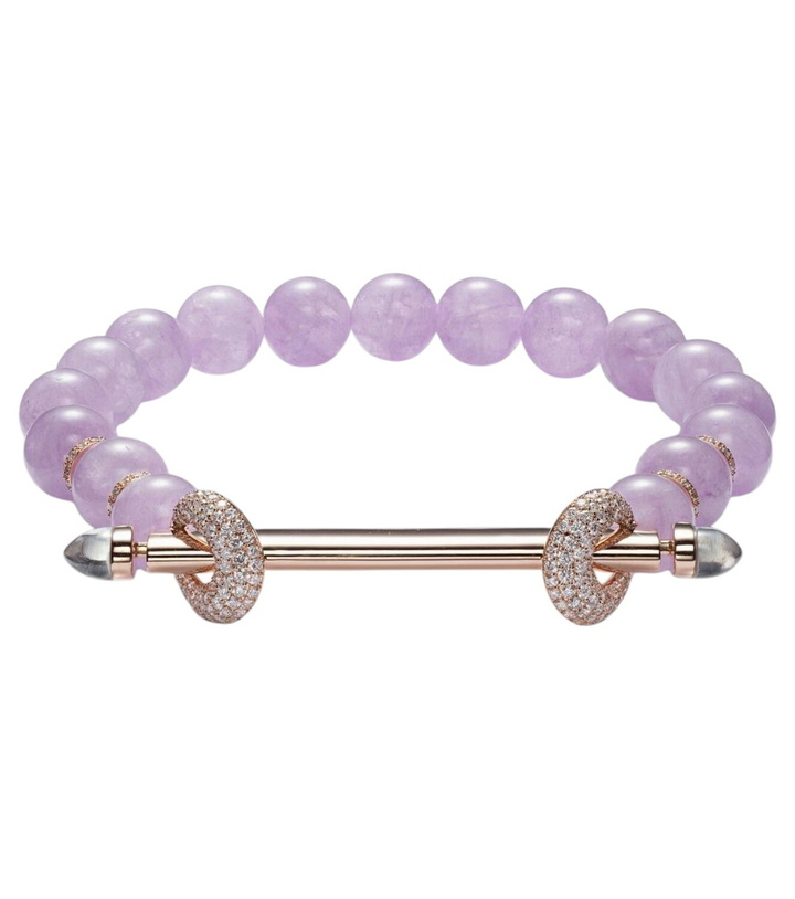 Photo: Ananya Chakra 18kt rose gold bracelet with gemstones