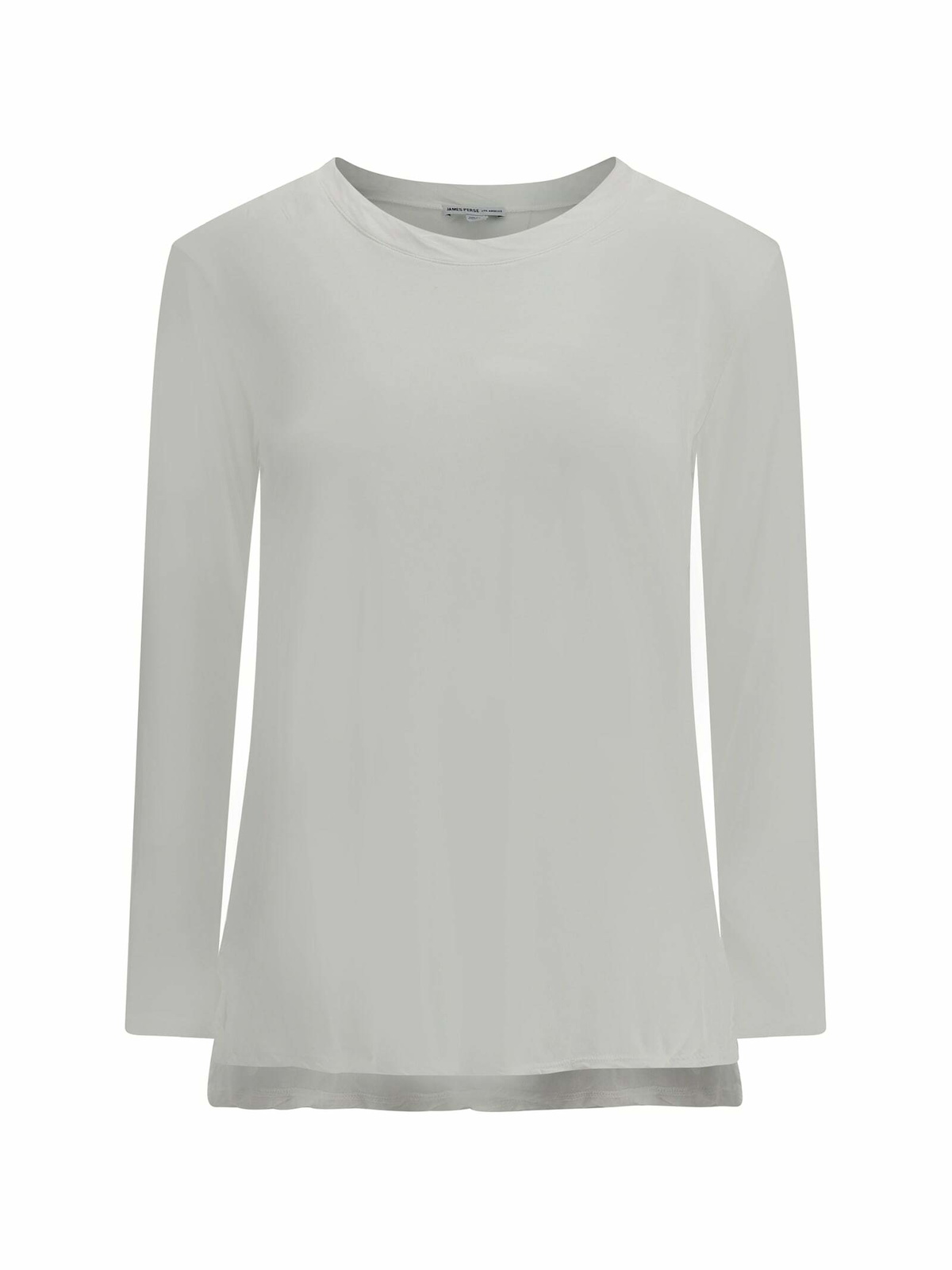 James Perse Semi-transparent Long Sleeve Jersey