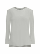 James Perse Semi-transparent Long Sleeve Jersey