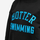 Botter Women's Swimming Crew Sweat in Blue