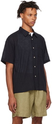 Stüssy Black Wrinkly Shirt