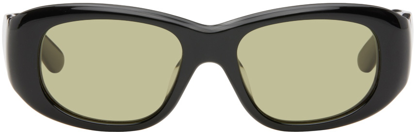 【関税込み】THISTLES ブラック 'The Atlas' サングラス THISTLES Black 'The Atlas' Sunglasses THISTLES