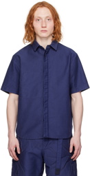 sacai Blue Patch Pocket Shirt