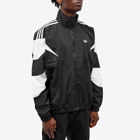 Adidas Men's Cutline Track Top in Black/White