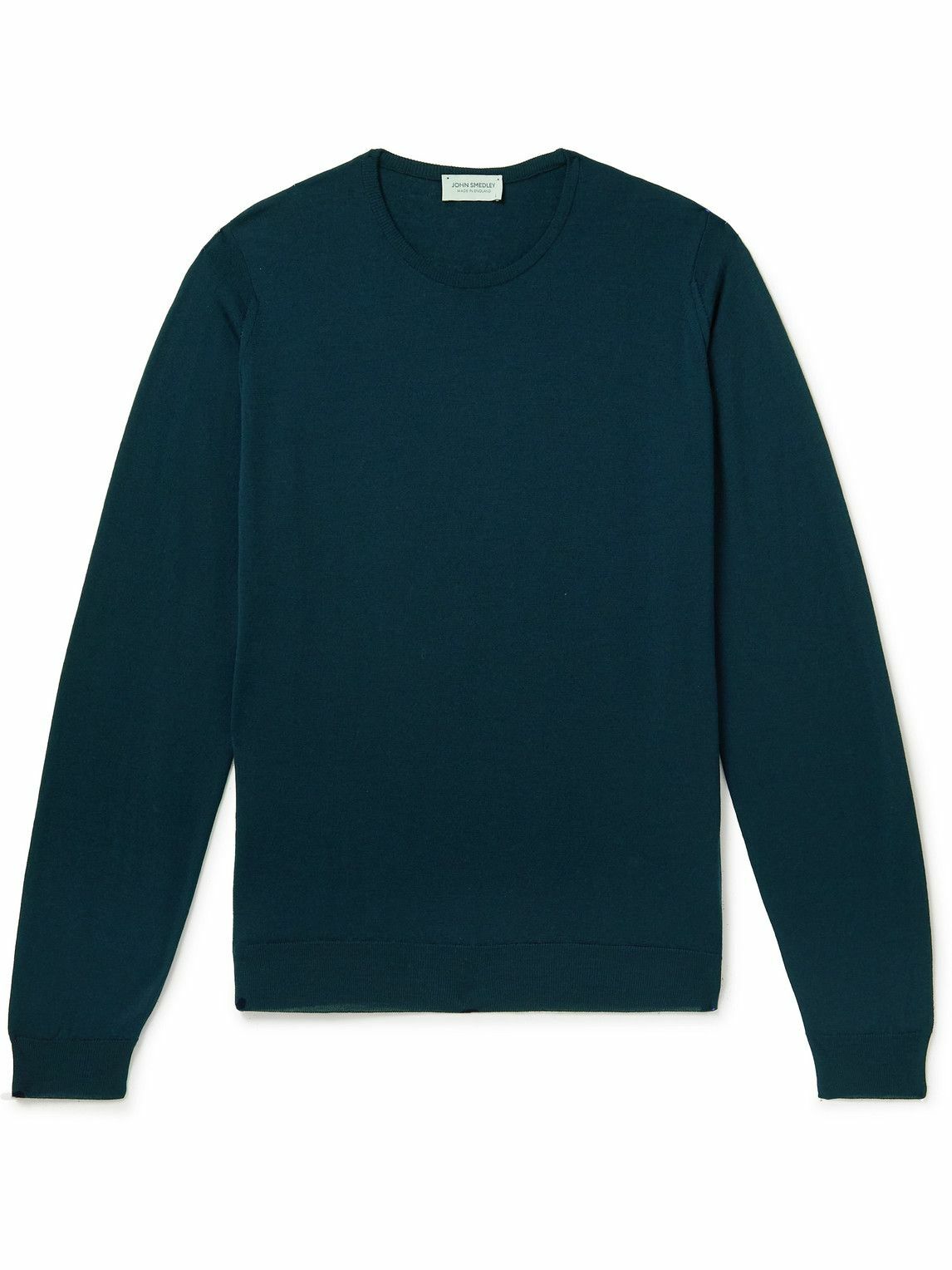 John Smedley - Lundy Slim-Fit Merino Wool Sweater - Green John Smedley