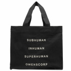 Rick Owens Women's Large Beach Bag in Pearl Black 