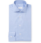 Brioni - Blue Cotton-Poplin Shirt - Blue