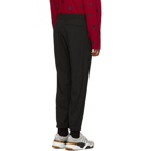 McQ Alexander McQueen Black Tailored Track Trousers