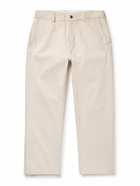 Corridor - Straight-Leg Cotton-Canvas Trousers - Neutrals