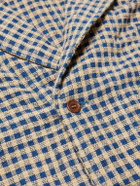 Story mfg. - Cove Checked Cotton Suit Jacket - Neutrals